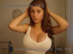 Standard Members the shower masturbating can contact.